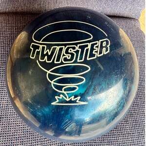 Vintage Brunswick Twister Bowling Ball 11.13 lbs Retro Bowling Collectible